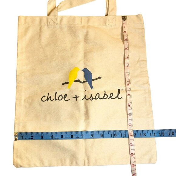 Chloe+Isabel Canvas Tote Bag Creative Confident Be You Birds on Branch EUC - Picture 8 of 10